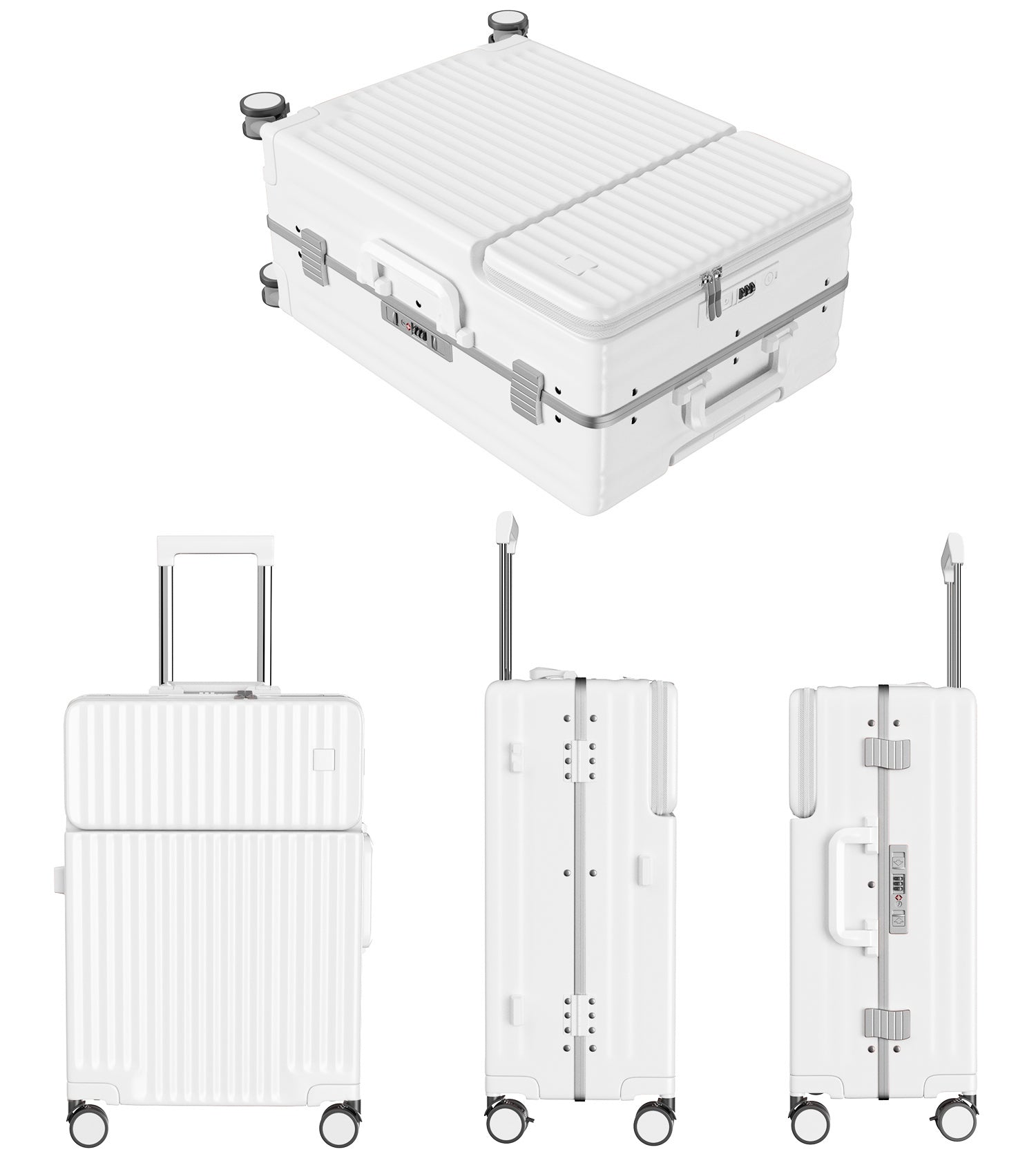 Ashard フロントオープン スマートスーツケース
