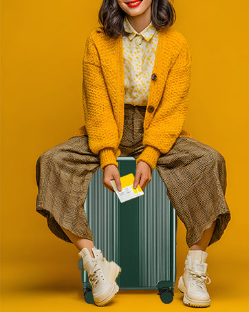 Ashard Expandable Carry-On Suitcase