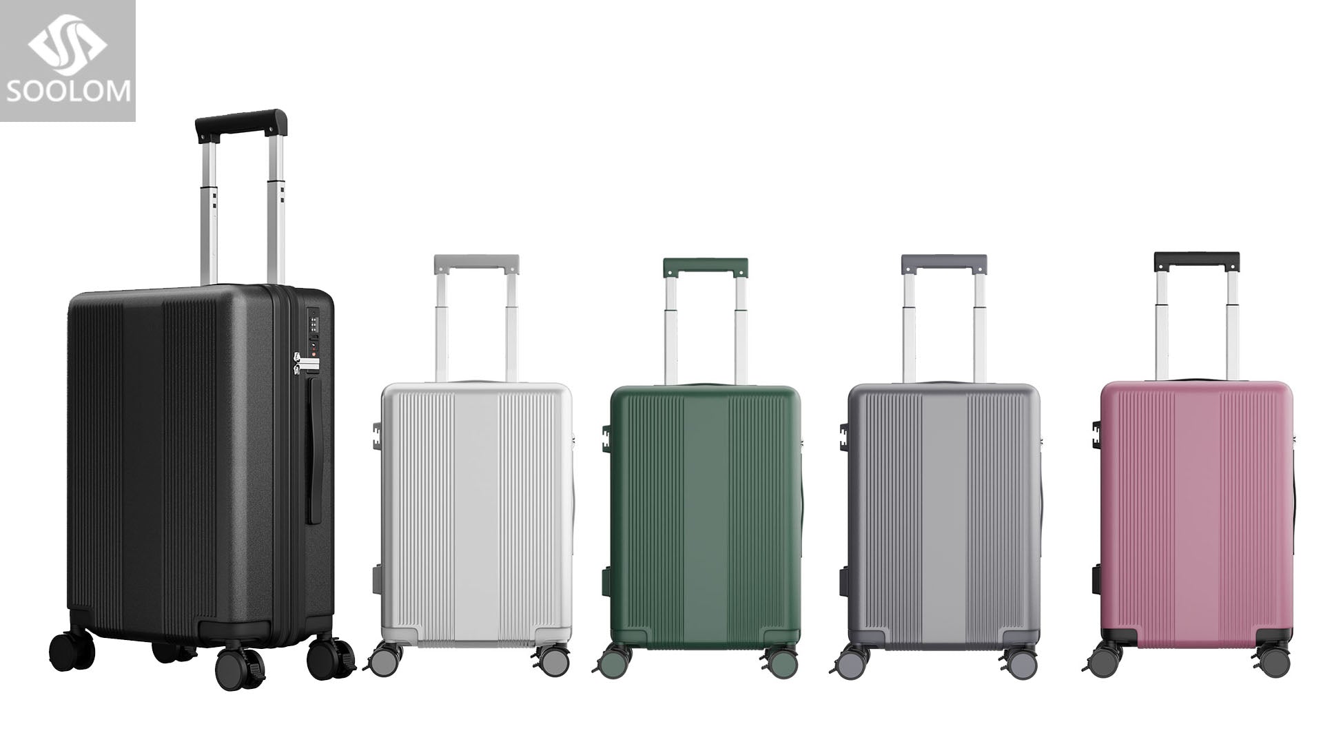 Ashard Expandable Carry-On Suitcase