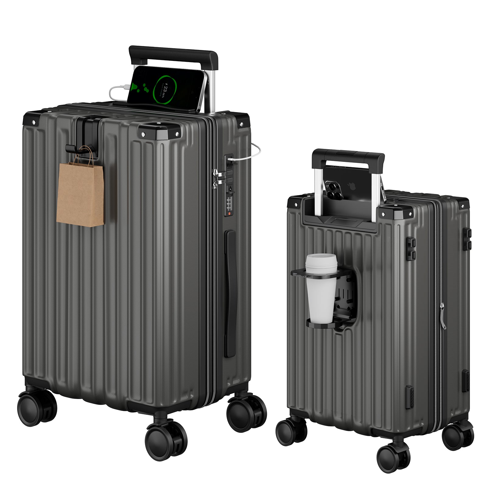Ashard Lightweight Expandable Suitcase